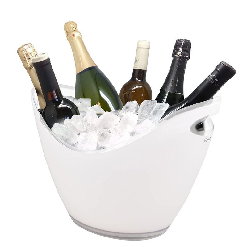 Vin Bouquet шампаниера за 6 бутилки бяла